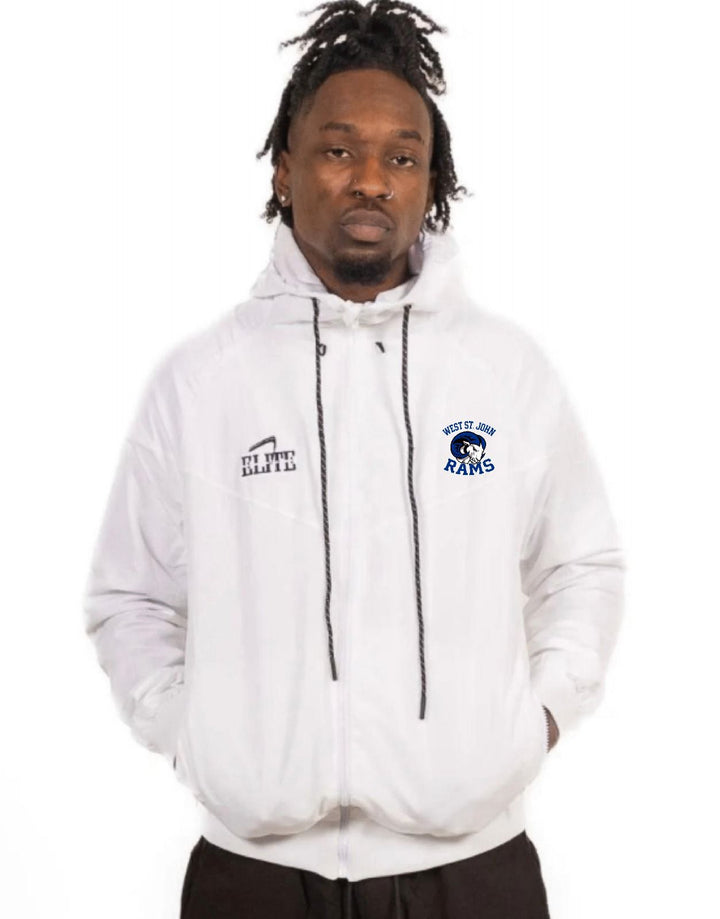West St John Windbreaker- White