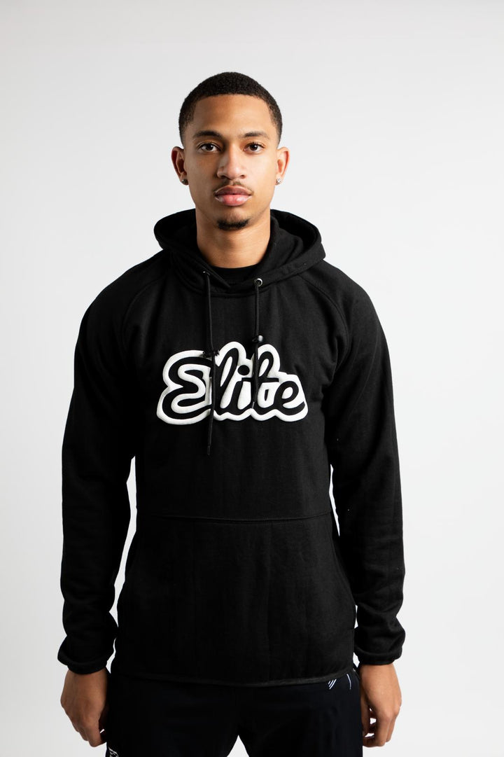 Elite Puffy Hoody - Black