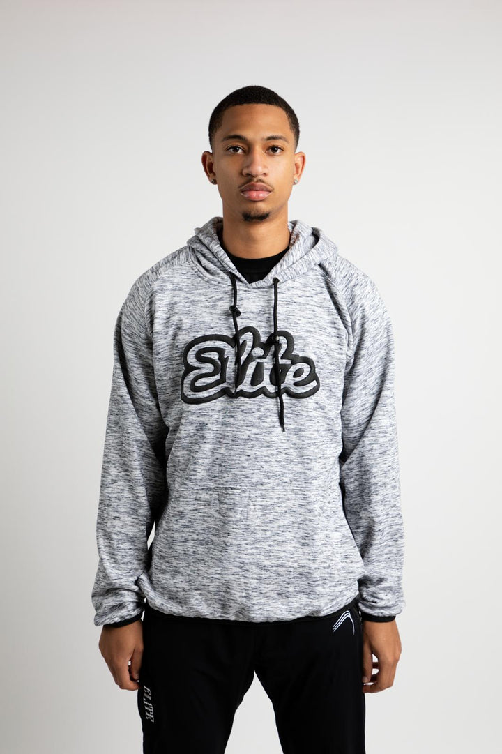 Elite Puffy Hoody - Grey