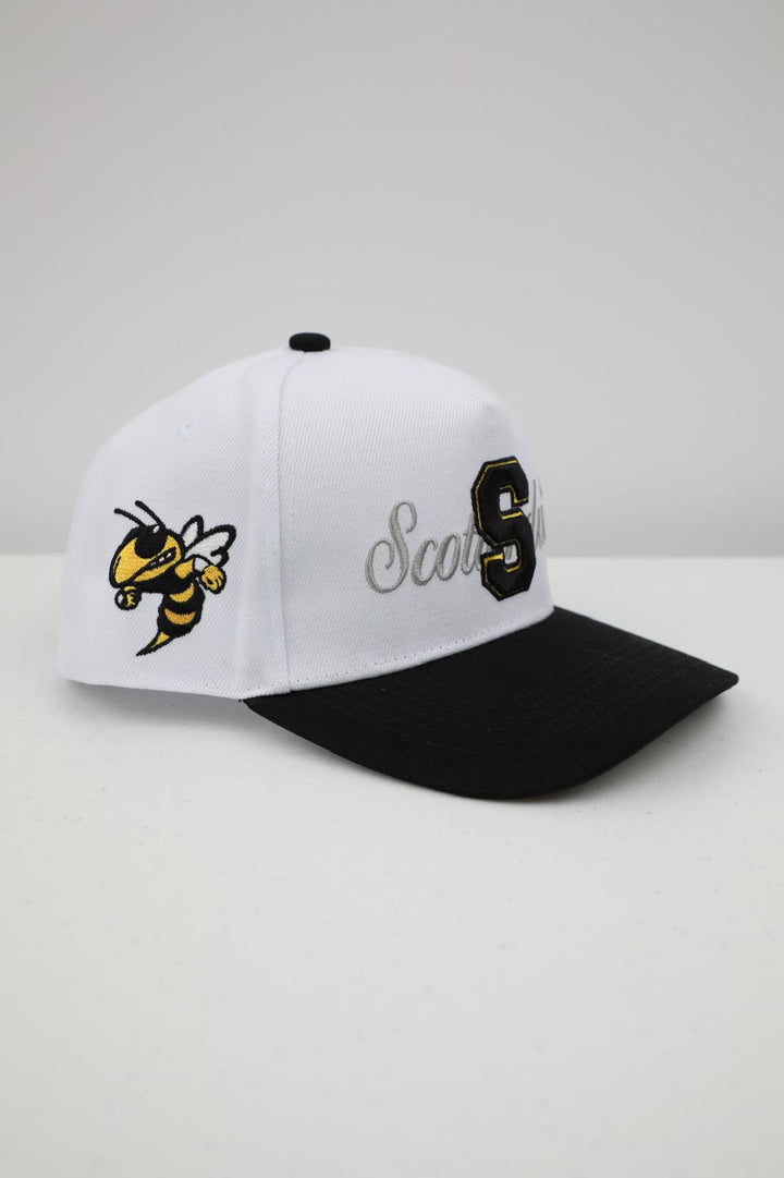 Scotlandville Eagles Hat - Black & White