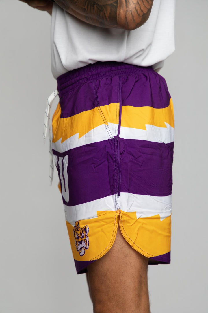 Tigers LSU Shorts - Purple
