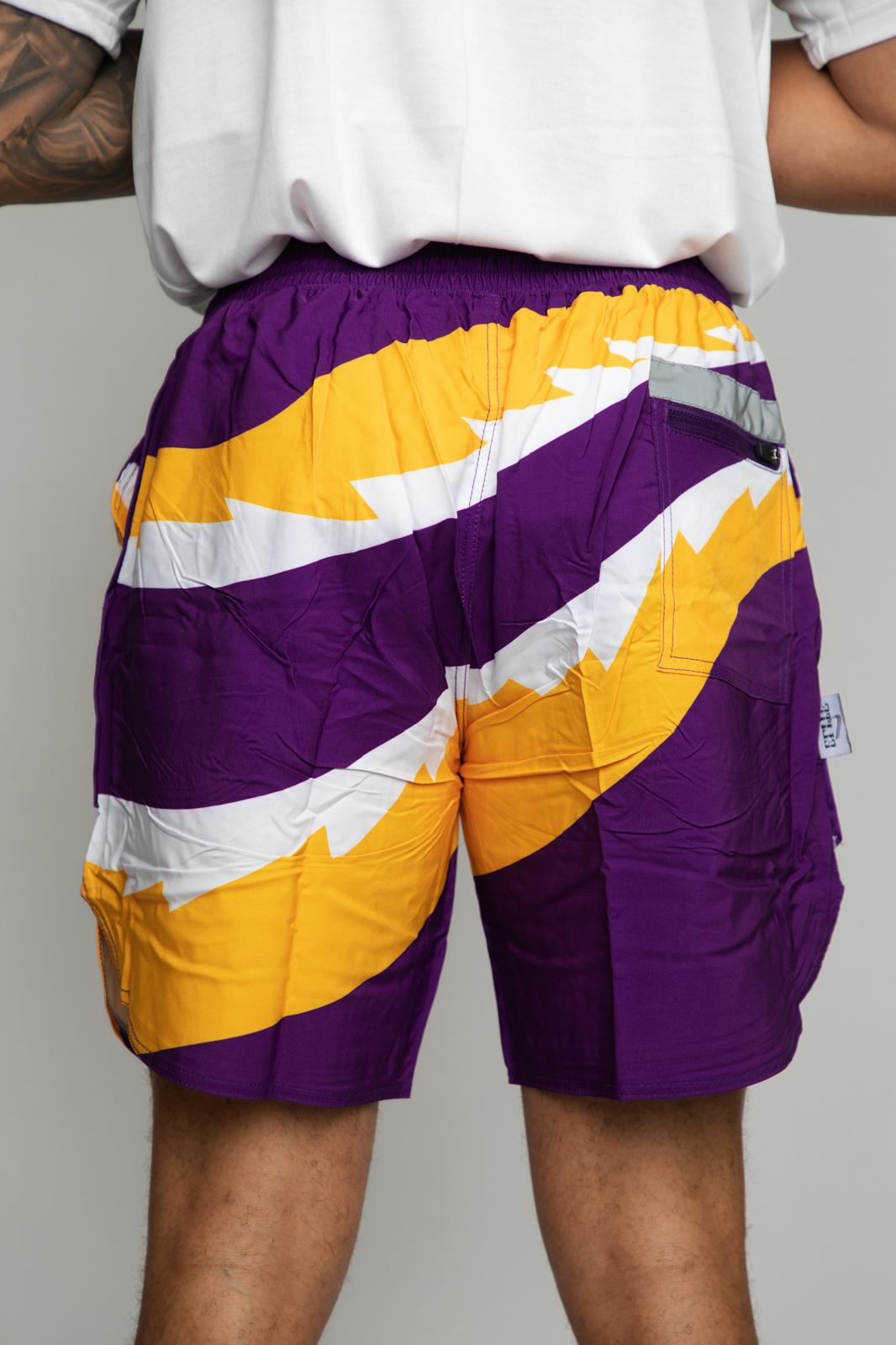 Tigers LSU Shorts - Purple