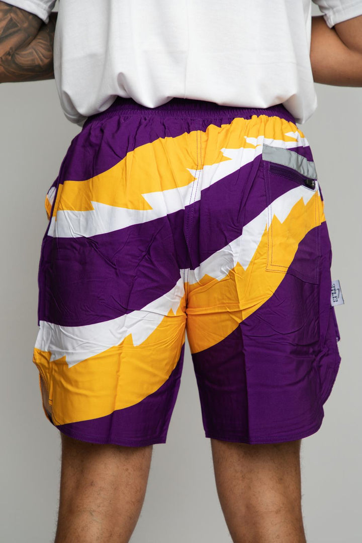 Tigers LSU Shorts - Purple