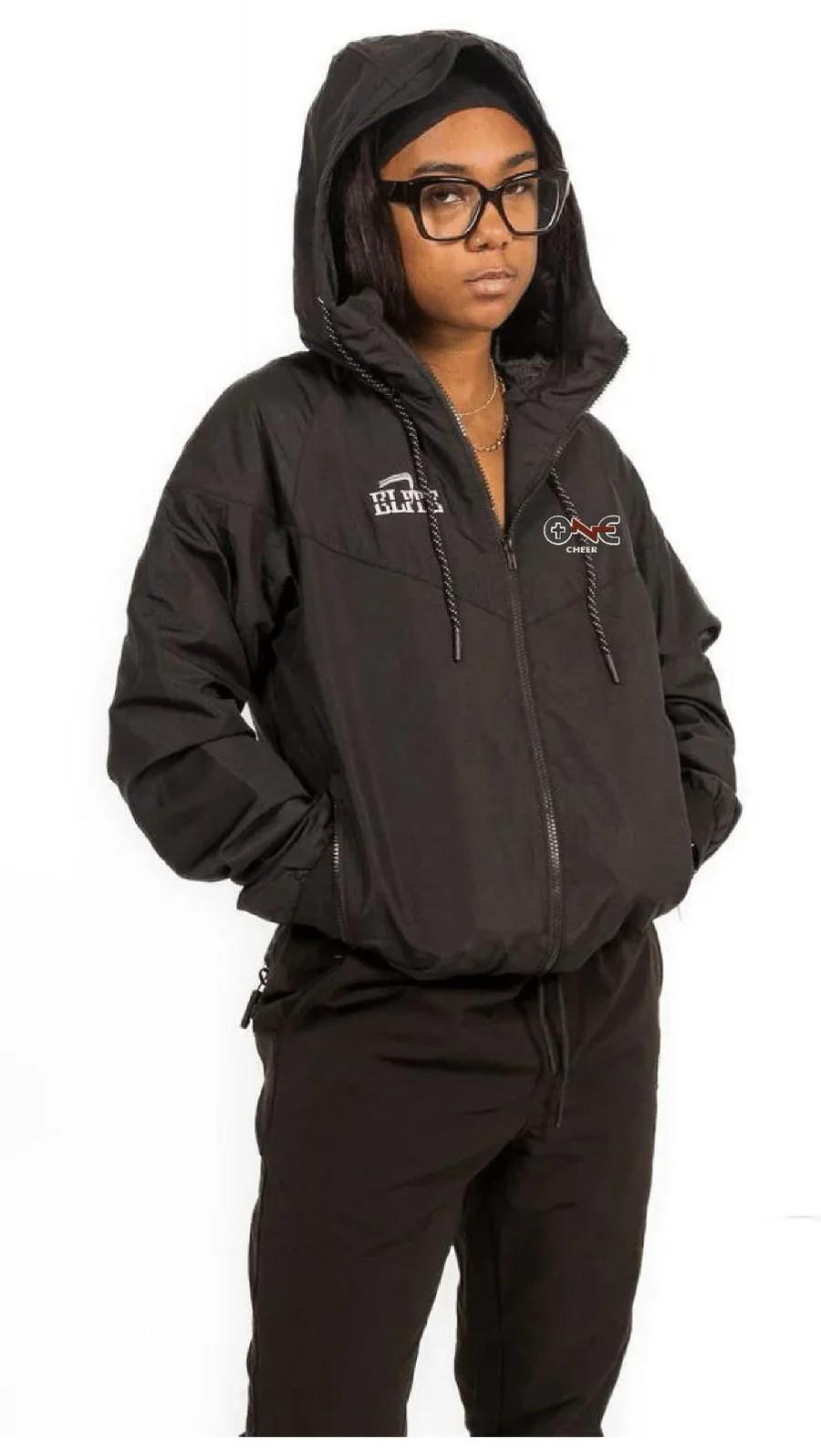OCC Cheer Windbreaker  -  Black