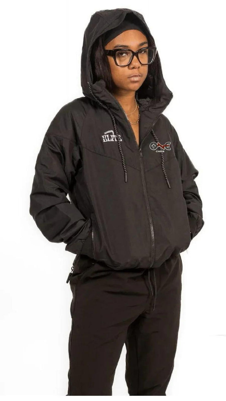 OCC Cheer Windbreaker  -  Black