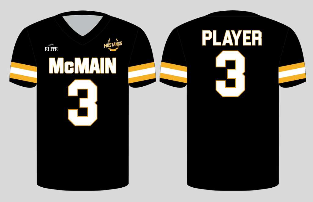 McMain Fan Football Jersey