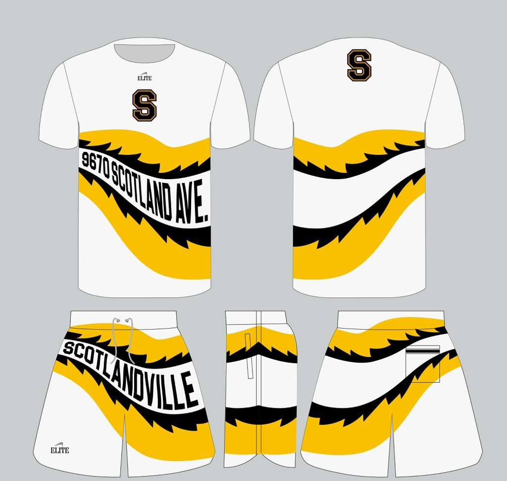 Scotlandville Short & Shirt Set 2026 - White