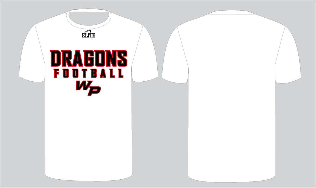 WP Dragons cotton T-Shirt - White