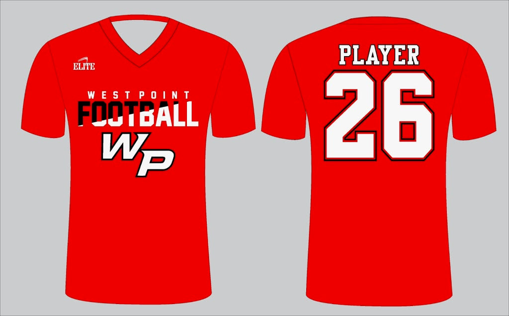 Women’s Dri-fit V Neck Shirt - Red