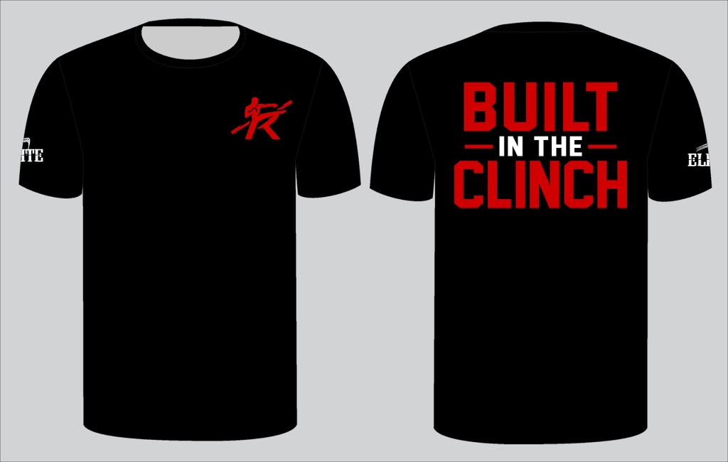 Muay Thai Cotton Clinch Shirt - Black