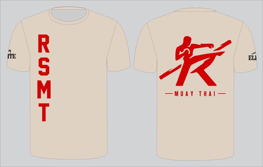 Muay Thai Dri-Fit RSMT Shirt - Sand