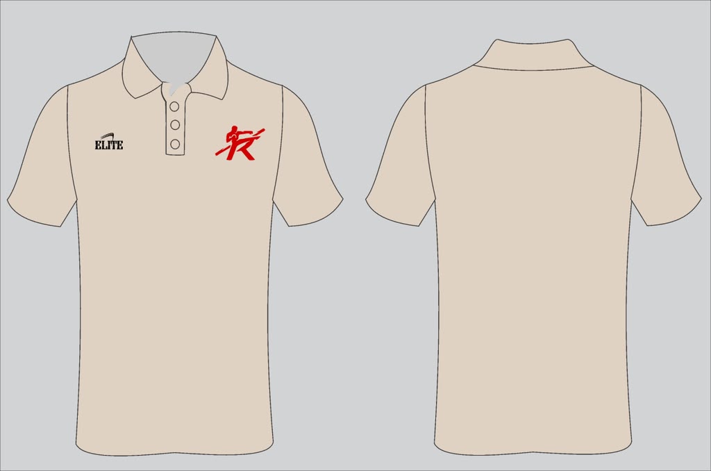 Muay Thai Dri Fit Polo - Sand