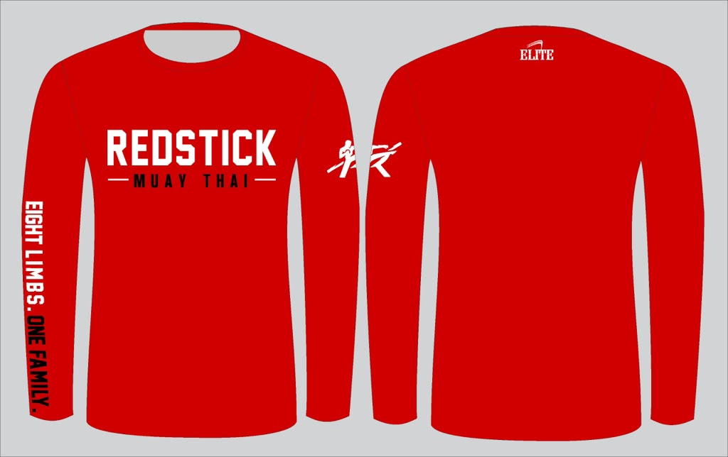 Muay Thai Dri-Fit One Fam Shirt - Red