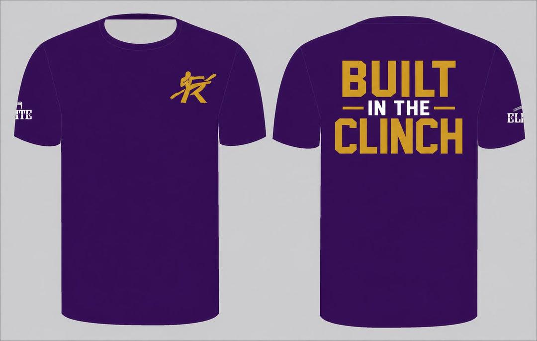Muay Thai Cotton Clinch Shirt - Purple