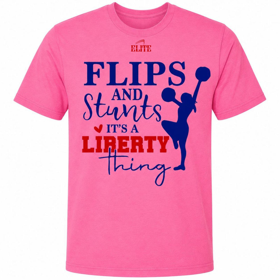 Liberty Cheer Fan Shirt - Pink