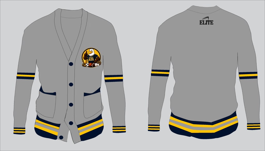 Audubon Elementary Cardigan - Grey