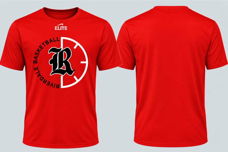 Rebels Basketball Dri-Fit Short Sleeve Shirt - Red
