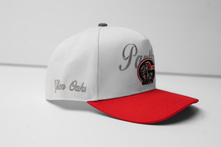 Glen Oaks Alumni Hat - Red & White