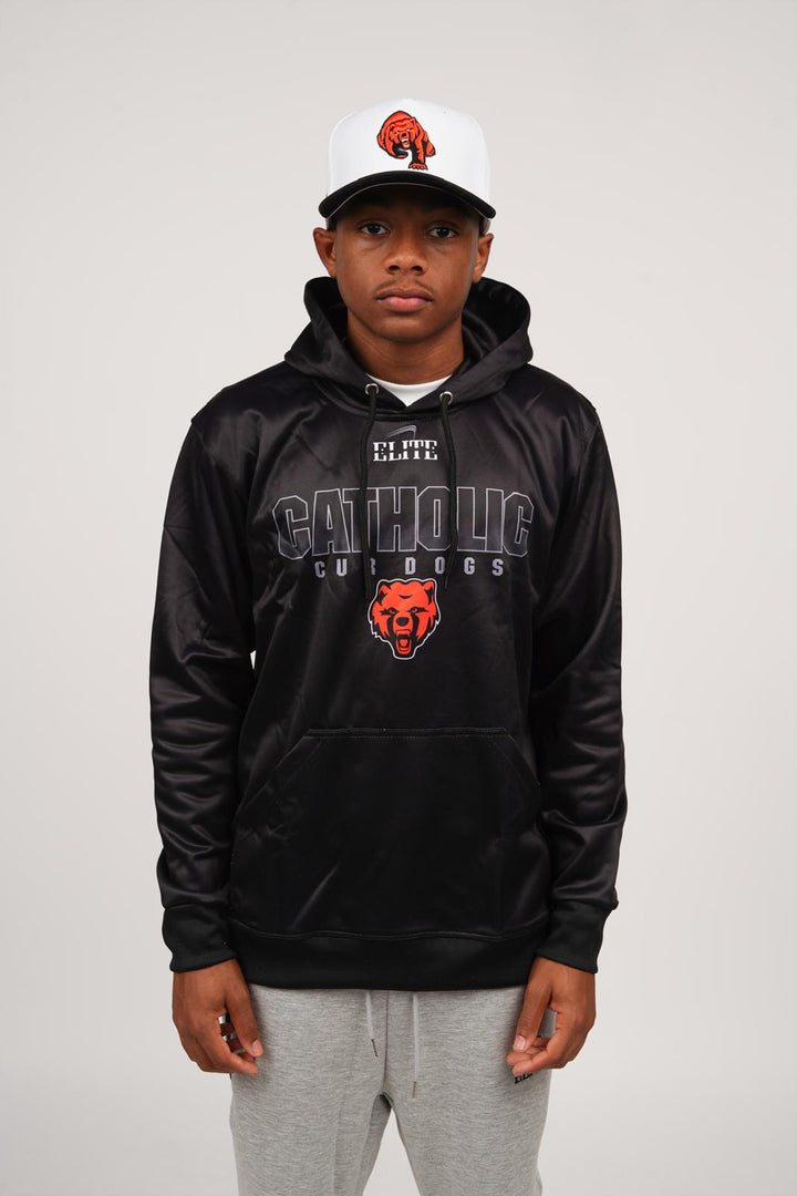 Catholic Cur Dog Performance Hoody - Black