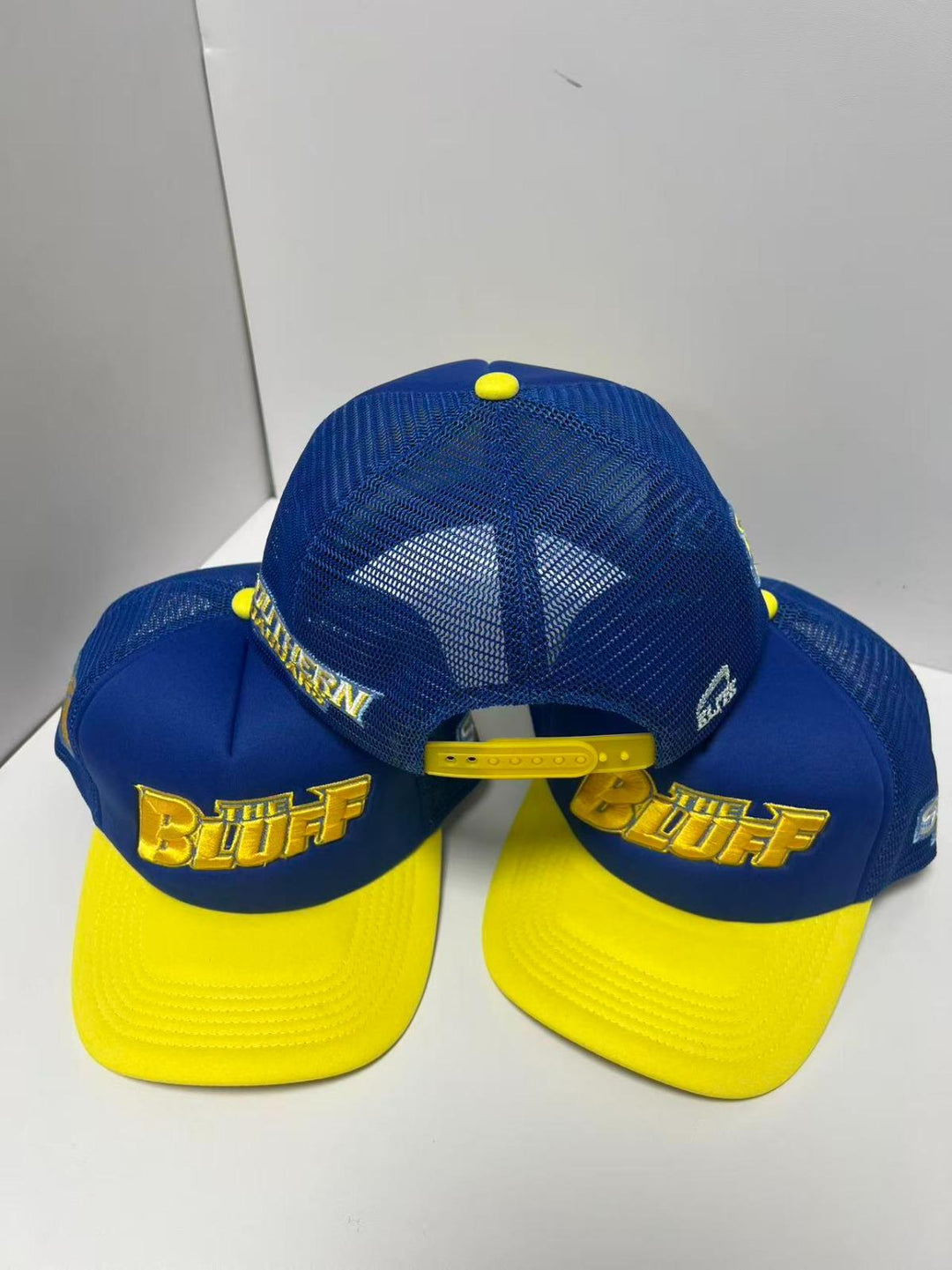 The Bluff Hat - Blue & Yellow