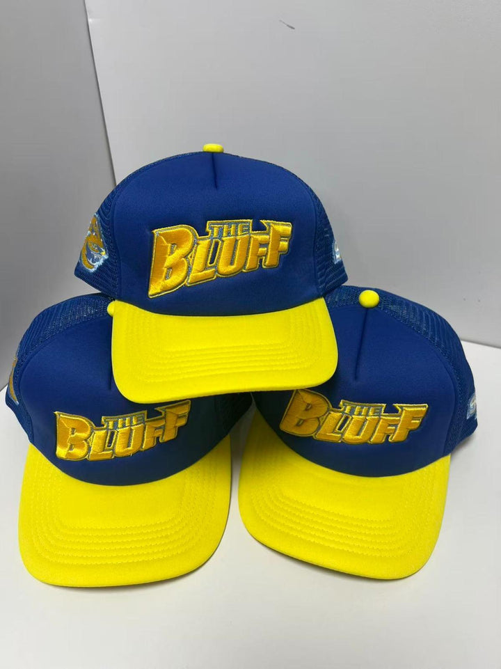 The Bluff Hat - Blue & Yellow