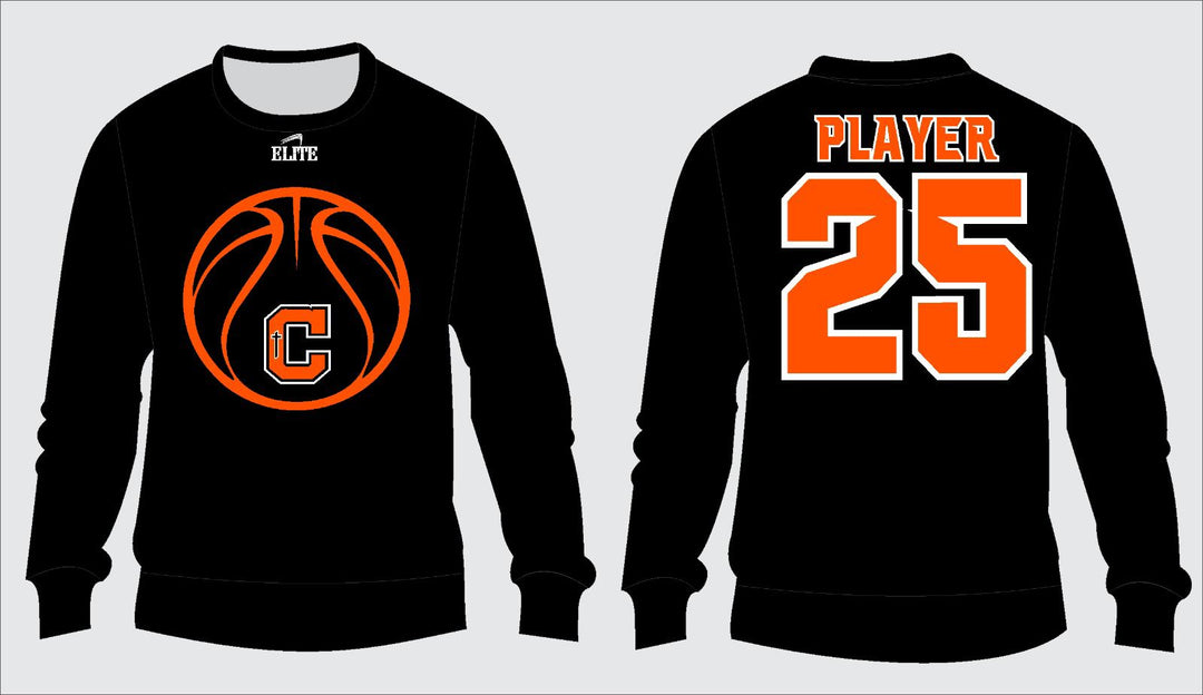 Catholic High Bears Basketball Crewneck - Black