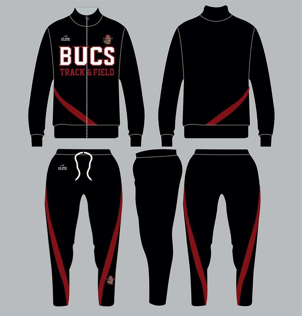 BUCS TRACK & FIELD TRAVEL SUIT