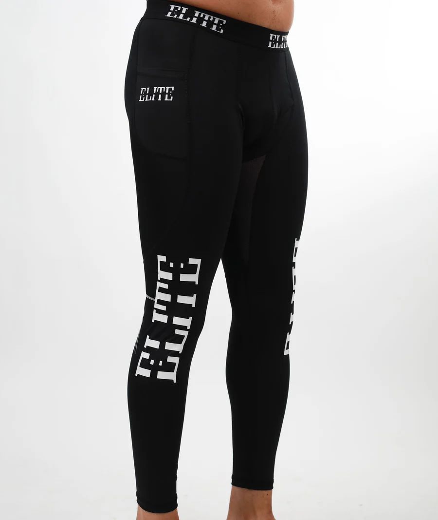 Elite Full Leg  Tights - Black