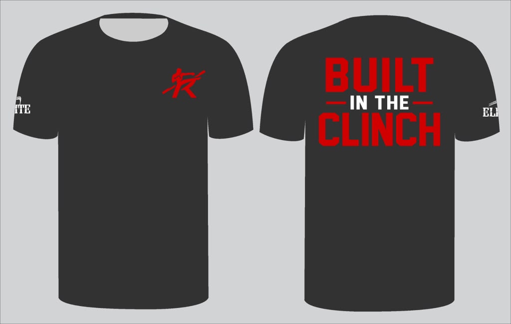 Muay Thai Cotton Clinch Shirt - Charcoal