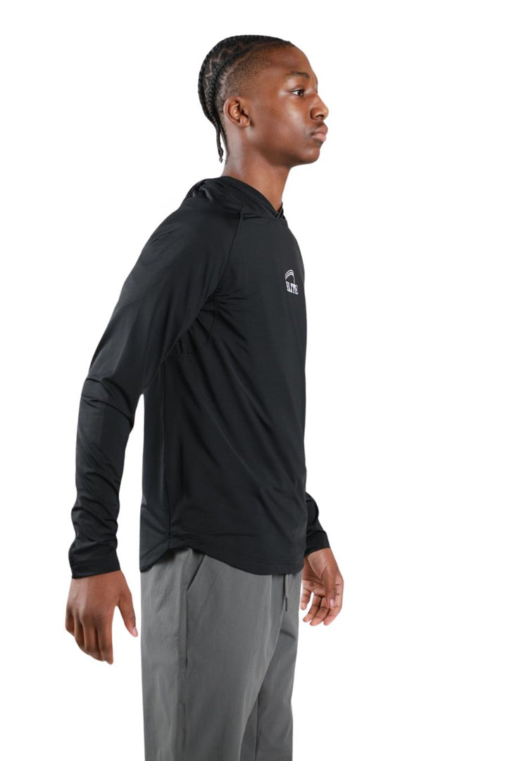 Elite Training Hooded Pullover - Black