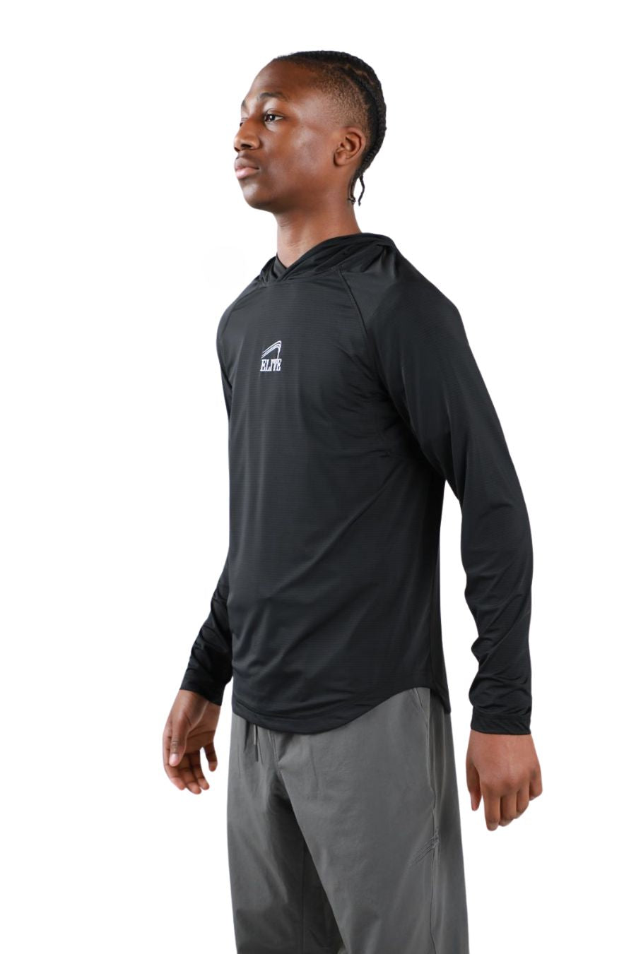 Elite Training Hooded Pullover - Black