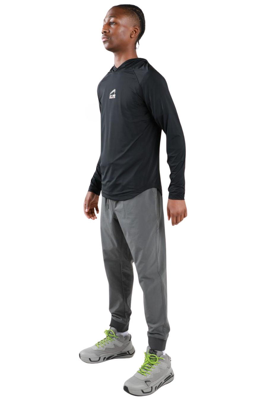 Elite Training Hooded Pullover - Black