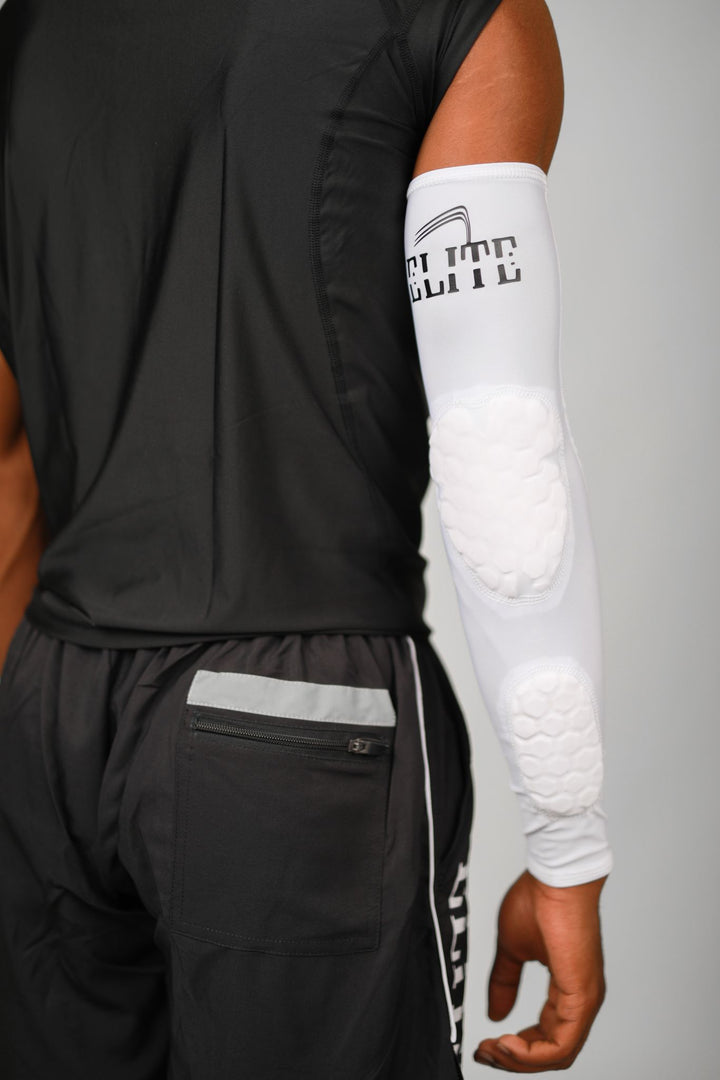 Elite - Padded Arm Sleeve White