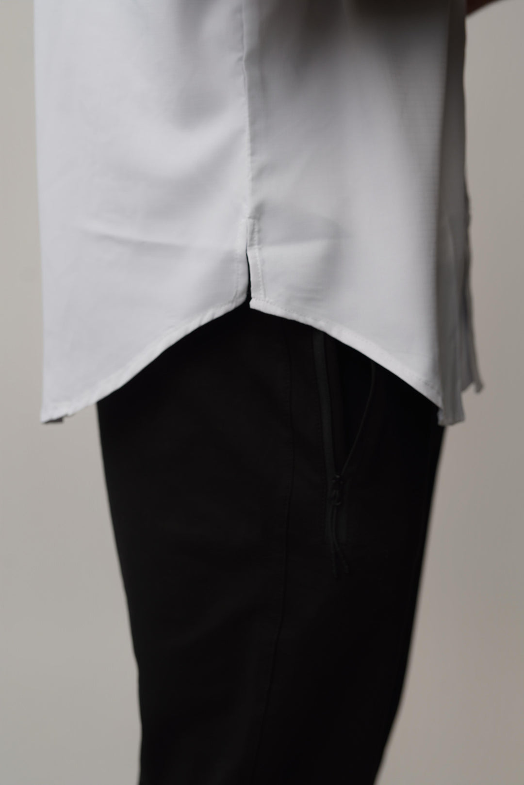 Central Wildcats Full Button Polo - White