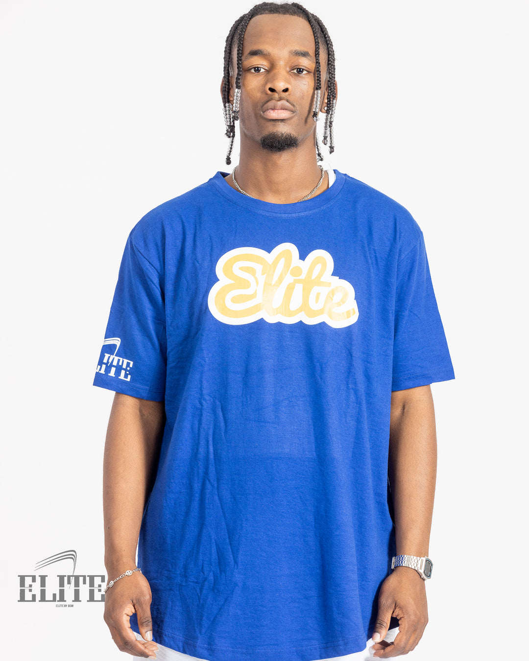 Elite - Shirt - Blue/Gold