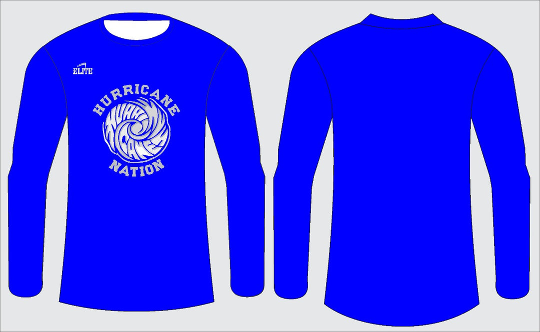 North Central Fan Long Sleeve Shirt - Blue