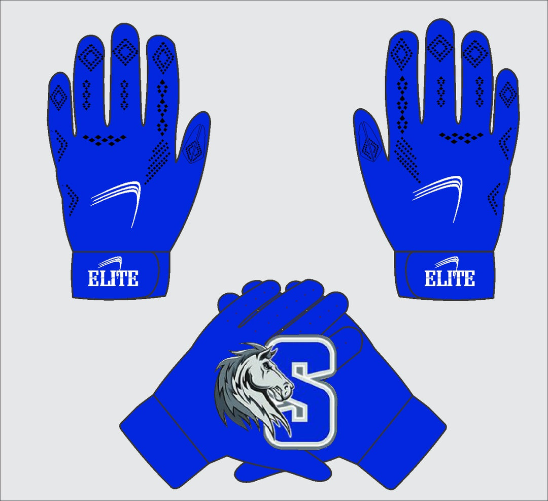 Scotlandville Middle - Blue - Gloves