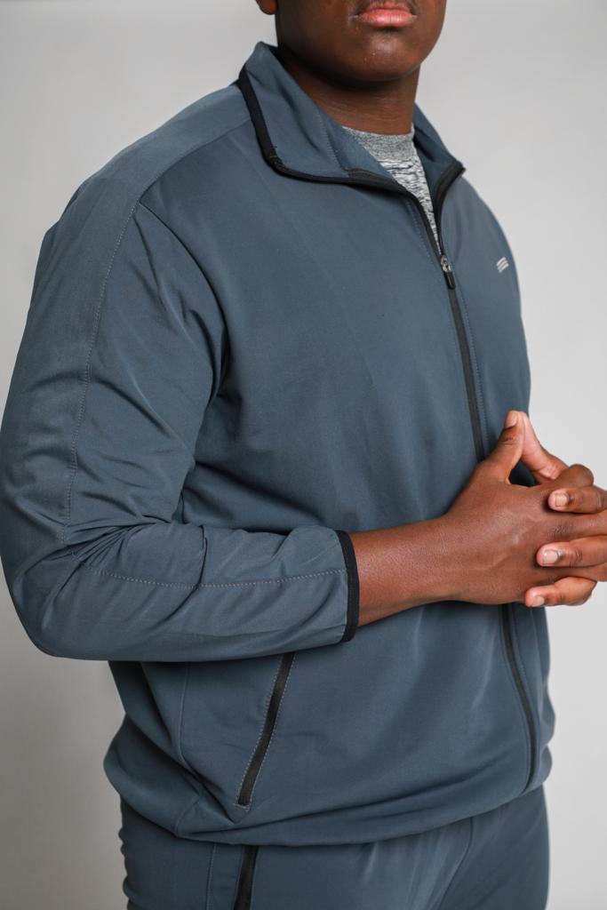 Elite Track Jacket - Grey