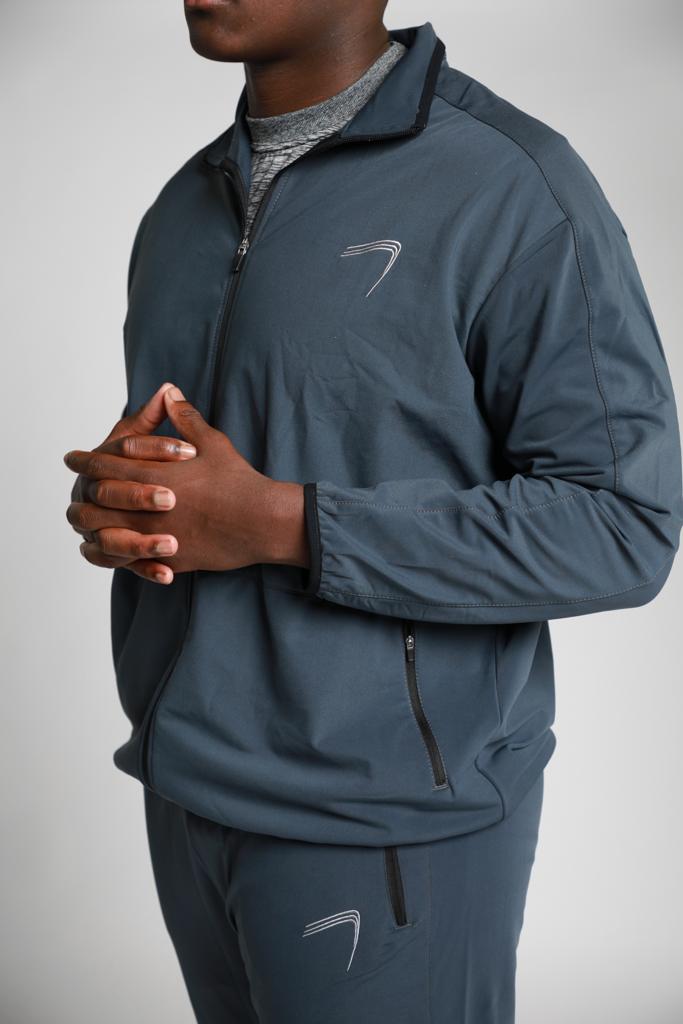 Elite Track Jacket - Grey
