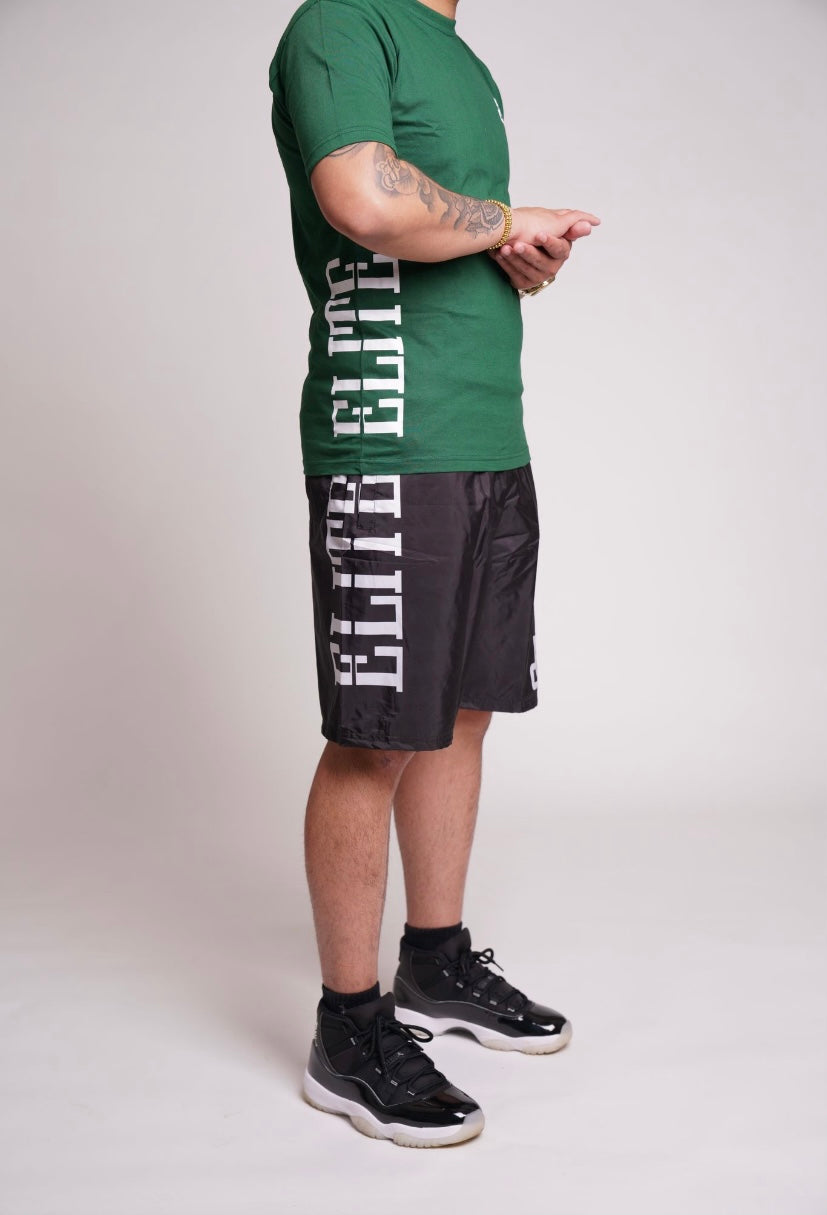 ECW ELITE Side Hit Short Sleeve Shirt - Green