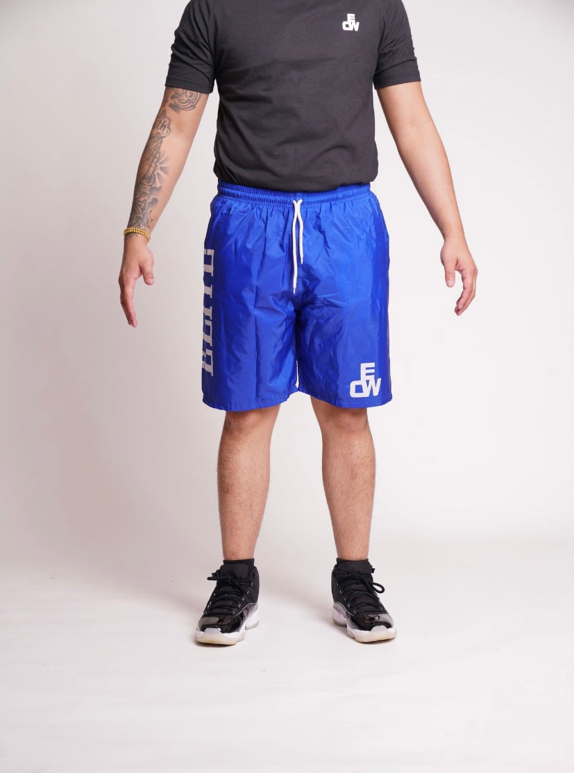 ECW ELITE Windbreaker Shorts - Blue
