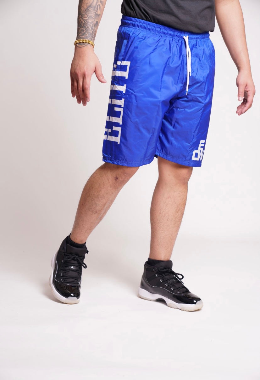 ECW ELITE Windbreaker Shorts - Blue