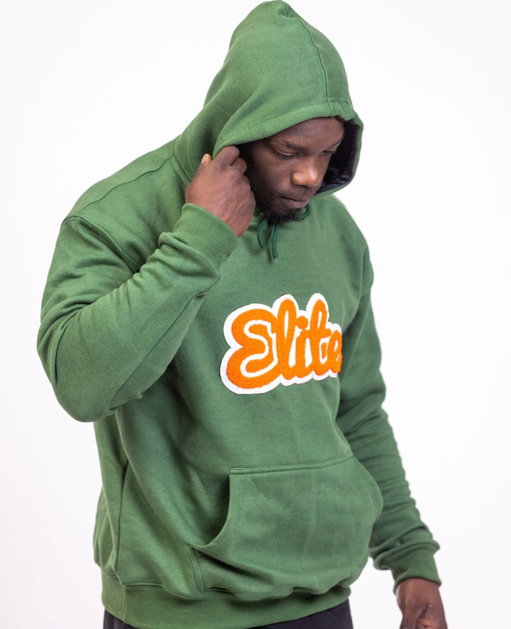 Elite Green/Orange Hoody
