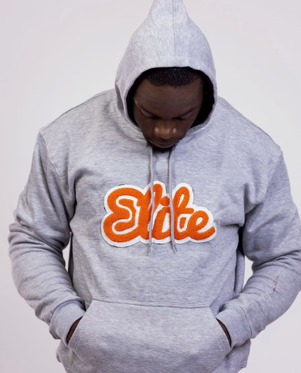 Elite Grey/Orange Hoody