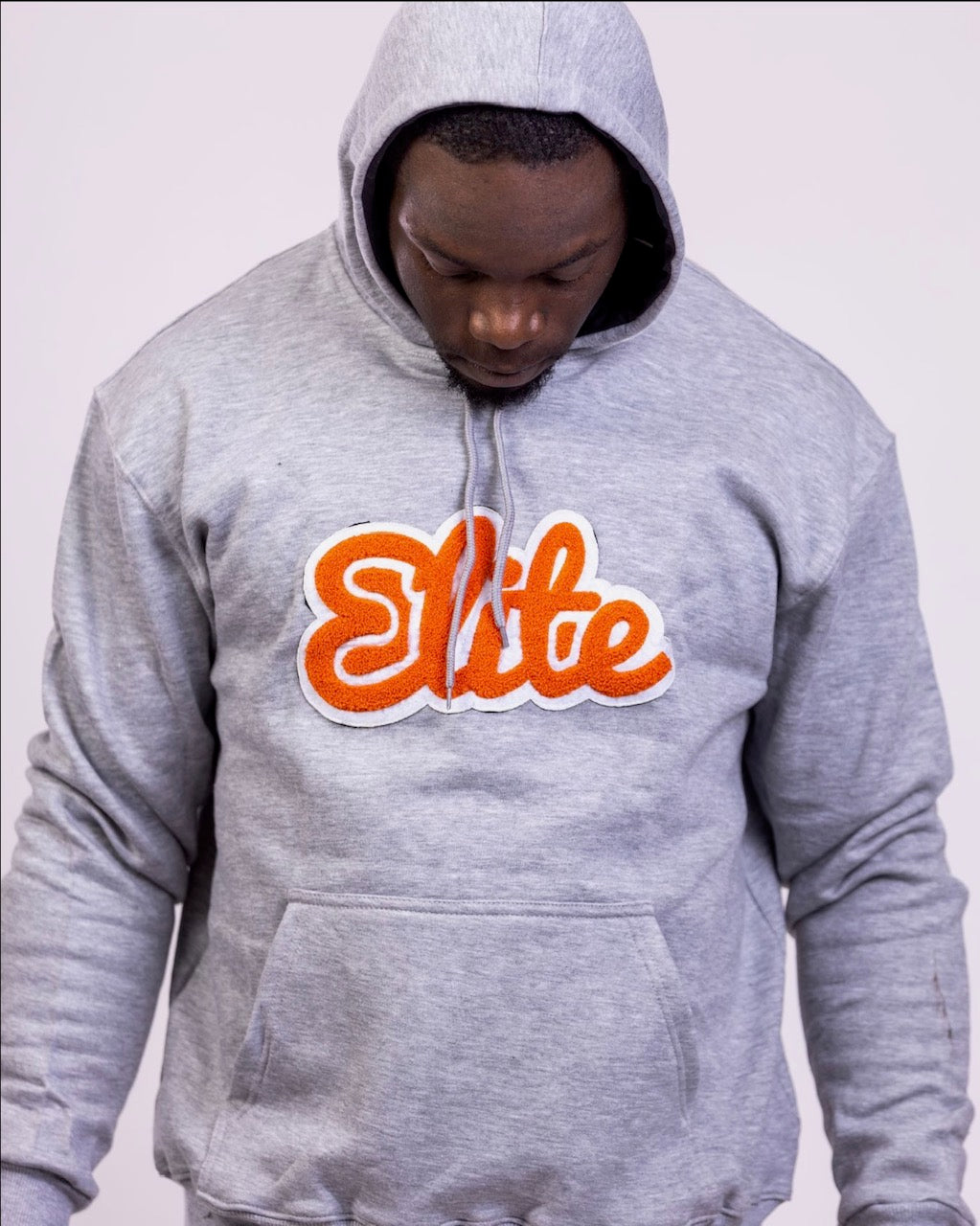 Elite Grey/Orange Hoody