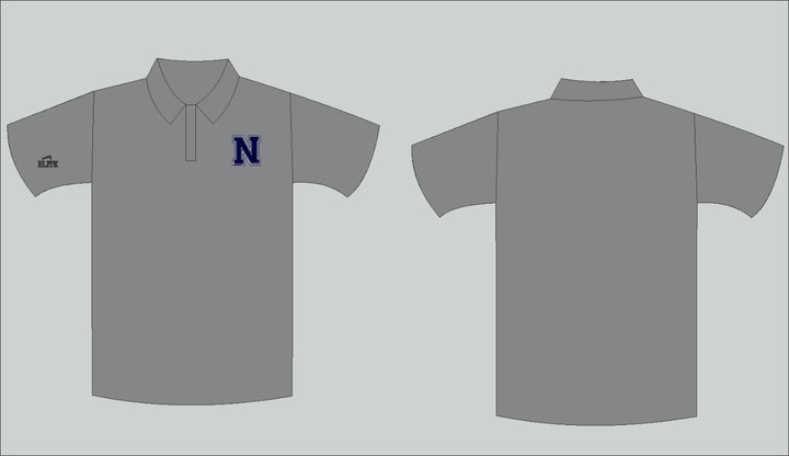 Northshore Basketball Polo Shirt Gray