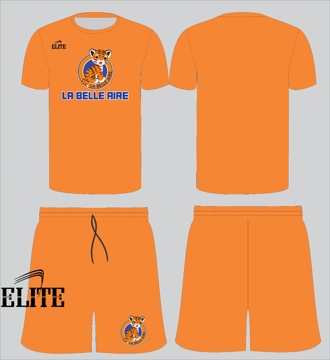 LA Belle Aire Team - Shirt/Short Set