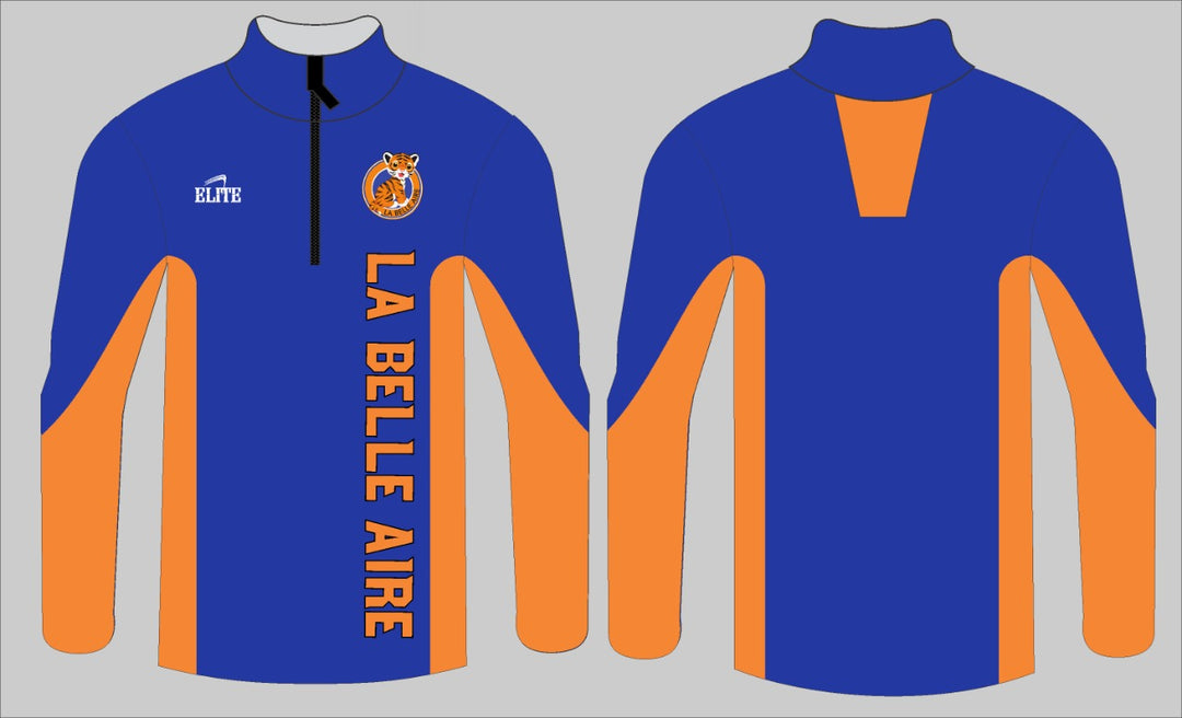 LA Belle Aire Team - Half Zip Pullover Blue