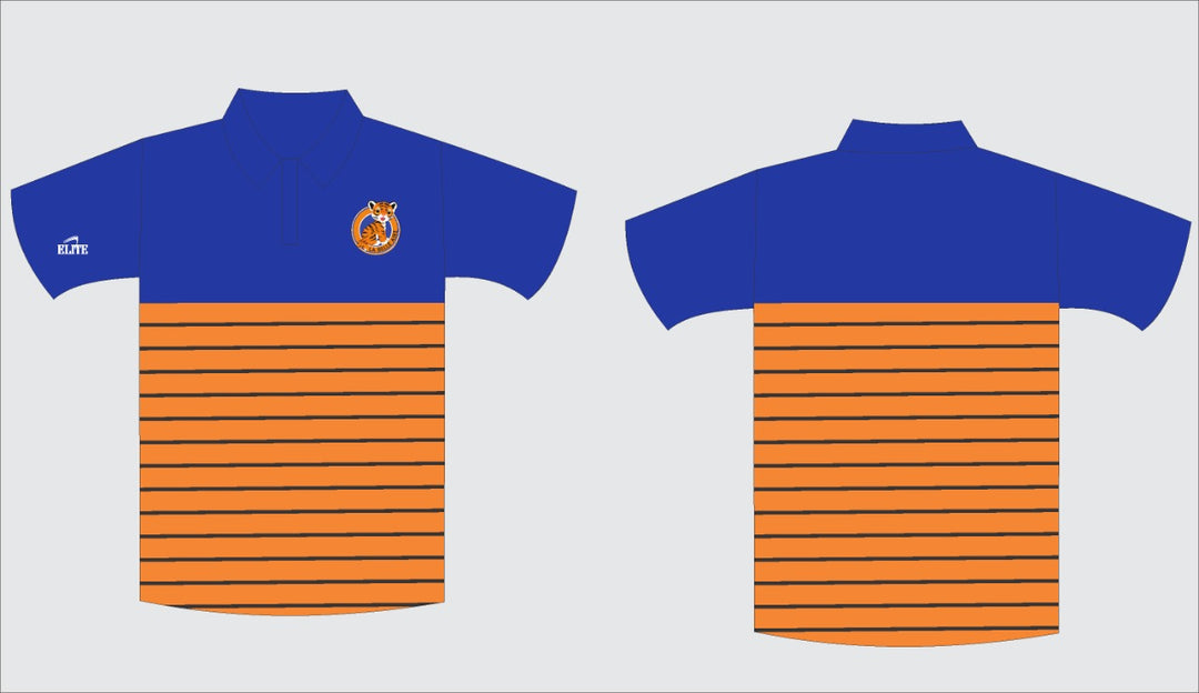 LA Belle Aire Team -  Polo Shirt Blue/Orange