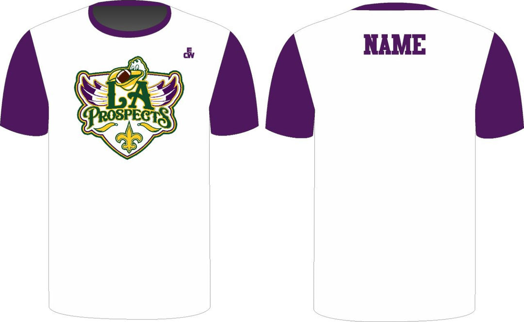 LA Prospects Shirt - White/ Purple
